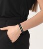Horloge BOSS BLACK LUCY Dames 1502742 Analoog Behuizing MINERAAL Zwart Bracelette Leer Zwart Boucle déployante Etanchéiteiten 3BAR