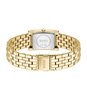 Horloge BOSS BLACK LUCY Dames 1502744 Analoog Behuizing MINERAAL Geelgoud Bracelette Staal Geelgoudkleurig Boucle déployante Etanchéiteiten 3BAR