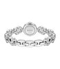Horloge BOSS BLACK DOUBLE B DRESSY Dames 1502793 Analoog Behuizing MINERAAL Zilverkleurig Bracelette Roestvrij staal Staal Etanchéiteiten 3BAR