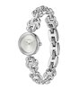 Horloge BOSS BLACK DOUBLE B DRESSY Dames 1502793 Analoog Behuizing MINERAAL Zilverkleurig Bracelette Roestvrij staal Staal Etanchéiteiten 3BAR