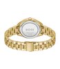 Horloge BOSS BLACK SAGE SPORT Dames 1502803 Analoog Behuizing MINERAAL Geelgoud Bracelette Staal Geelgoudkleurig Etanchéiteiten 3BAR