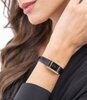 Horloge BOSS BLACK LUCY PRECIOUS Dames 1502813 Analoog Behuizing MINERAAL Zwart Bracelette Leer Zwart Etanchéiteiten 3BAR