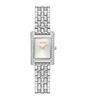 Horloge BOSS BLACK LUCY PRECIOUS Dames 1502816 Analoog Behuizing MINERAAL Zilverkleurig Bracelette Roestvrij staal Staal Etanchéiteiten 3BAR