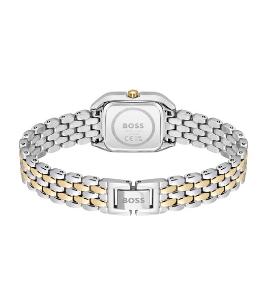 Montre BOSS BLACK MAE PETITE Femme 1502822 Analogue Cadran MINERAL Vert Bracelet Acier inoxydable Acier / or jaune Etanchéité 3BAR