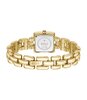 Horloge BOSS BLACK VIOLET Dames 1502875 Analoog Behuizing Mineraal Zwart Bracelette Roestvrij staal Staal / geelgoudkleurig Etanchéiteiten 3 ATM