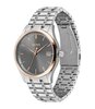Horloge BOSS BLACK COMMISSIONER Heren 1513834 Analoog Behuizing Mineraal Grijs Bracelette Roestvrij staal Staal Boucle déployante Etanchéiteiten 3 ATM