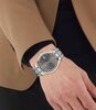 Horloge BOSS BLACK COMMISSIONER Heren 1513834 Analoog Behuizing Mineraal Grijs Bracelette Roestvrij staal Staal Boucle déployante Etanchéiteiten 3 ATM