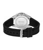 Horloge BOSS BLACK ACE Heren 1513913 Analoog Behuizing Mineraal Zwart Bracelette Silicone Zwart Boucle ardillon Etanchéiteiten 20 ATM