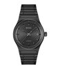Montre BOSS BLACK CANDOR AUTO Homme 1514120 Analogique Cadran Minéral Noir Bracelet Acier inoxydable Noir Boucle déployante Etanchéité 5 BAR