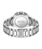 Horloge BOSS BLACK RENTERS Heren 1514143 Analoog Behuizing Mineraal Blauw Armband Roestvrij staal Blauw Uitklapbare lus Waterdichtheid 5 BAR