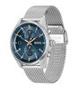 Horloge BOSS BLACK SKYTRAVELLER Heren 1514149 Analoog Behuizing MINERAAL Blauw Bracelette Roestvrij staal Staal Boucle déployante Etanchéiteiten 5BAR