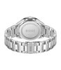 Horloge BOSS BLACK RUNNER 3H Heren 1514210 Analoog Behuizing MINERAAL Zwart Bracelette Roestvrij staal Staal Etanchéiteiten 5BAR