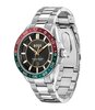 Horloge BOSS BLACK RUNNER 3H Heren 1514210 Analoog Behuizing MINERAAL Zwart Bracelette Roestvrij staal Staal Etanchéiteiten 5BAR