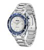 Horloge BOSS BLACK BOSSMATIC Heren 1514212 Analoog Behuizing MINERAAL Wit Bracelette Roestvrij staal Staal Etanchéiteiten 10BAR
