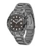 Horloge BOSS BLACK BOSSMATIC Heren 1514213 Analoog Behuizing MINERAAL Grijs Bracelette Staal Grijs Etanchéiteiten 10BAR