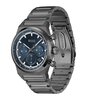 Horloge BOSS BLACK CANDOR CHRONO Heren 1514223 Analoog Behuizing MINERAAL Blauw Bracelette Staal Grijs Etanchéiteiten 5BAR