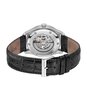 Horloge BOSS BLACK PRINCIPESKELET Heren 1514234 Analoog Behuizing MINERAAL Zwart Armband Leer Zwart Waterdichtheid 5BAR