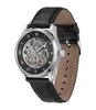 Horloge BOSS BLACK PRINCIPESKELET Heren 1514234 Analoog Behuizing MINERAAL Zwart Armband Leer Zwart Waterdichtheid 5BAR