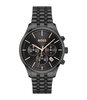 Montre BOSS BLACK AVERY Homme 1514256 Analogue Cadran MINERAL Noir Bracelet Acier Noir Etanchéité 5BAR
