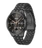 Montre BOSS BLACK AVERY Homme 1514256 Analogue Cadran MINERAL Noir Bracelet Acier Noir Etanchéité 5BAR