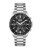 Horloge BOSS BLACK STRIKER CHRONO - LE Heren 1514290 Analoog Behuizing MINERAAL Zwart Bracelette Roestvrij staal Staal Etanchéiteiten 5BAR