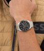 Horloge BOSS BLACK STRIKER CHRONO - LE Heren 1514290 Analoog Behuizing MINERAAL Zwart Bracelette Roestvrij staal Staal Etanchéiteiten 5BAR