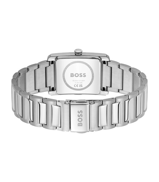 Horloge BOSS BLACK PRINCIPES KLEDING Heren 1514297 Analoog Behuizing MINERAAL Zwart Armband Roestvrij staal Staal Waterdichtheid 3BAR