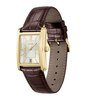 Horloge BOSS BLACK PRINCIPES KLEDING Heren 1514300 Analoog Behuizing MINERAAL Zilverkleurig Armband Leer Bruin Waterdichtheid 3BAR