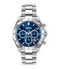 Horloge BOSS BLACK HERO 2.0 Heren 1514315 Analoog Behuizing MINERAAL Blauw Bracelette Roestvrij staal Staal Etanchéiteiten 5BAR