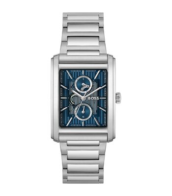 Horloge BOSS BLACK PRINCIPLE DRESS MULTI Heren 1514318 Analoog Behuizing MINERAAL Blauw Bracelette Roestvrij staal Staal Etanchéiteiten 3BAR