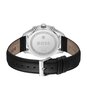 Montre BOSS BLACK STRATUS Homme 1514326 Analogue Cadran MINERAL Noir Bracelet Cuir Noir Etanchéité 5BAR