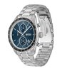Horloge BOSS BLACK GRAND PRIX VITESSE Heren 1514344 Analoog Behuizing Mineraal Blauw Bracelette Roestvrij staal Staal Etanchéiteiten 5 ATM