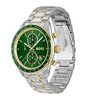 Montre BOSS BLACK GRAND PRIX VITESSE Homme 1514345 Analogique Cadran Minéral Vert Bracelet Acier inoxydable Acier Etanchéité 5 ATM