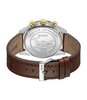 Montre BOSS BLACK SKYTRAVELLER PRO Homme 1514346 Analogique Cadran Saphir Bleu Bracelet Cuir Brun Etanchéité 5 ATM