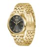 Montre BOSS BLACK LANGFORD Homme 1514359 Analogique Cadran Minéral Gris Bracelet Acier inoxydable Or jaune Etanchéité 3 ATM