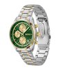 Montre BOSS BLACK GRAND PRIX TOURING Homme 1514361 Analogique Cadran Minéral Vert Bracelet Acier inoxydable Acier Etanchéité 5 ATM