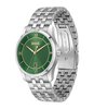 Montre BOSS BLACK PRINCIPLE PRESTIGE Homme 1514365 Analogique Cadran Minéral Vert Bracelet Acier inoxydable Acier Etanchéité 3 ATM