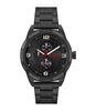 Horloge HUGO GRIP Heren 1530279 Analoog Behuizing Mineraal Zwart Bracelette Roestvrij staal Zwart Boucle déployante Etanchéiteiten 5 ATM