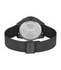Horloge HUGO FRESH Heren 1530289 Analoog Behuizing Mineraal Zwart Bracelette Milanees Zwart Clip / clasp Etanchéiteiten 5 ATM