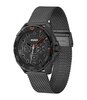 Horloge HUGO FRESH Heren 1530289 Analoog Behuizing Mineraal Zwart Bracelette Milanees Zwart Clip / clasp Etanchéiteiten 5 ATM