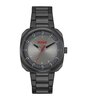 Horloge HUGO SHRILL Heren 1530311 Analoog Behuizing Mineraal Zwart Bracelette Milanees Zwart Clip / clasp Etanchéiteiten 5 ATM