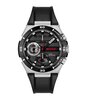 Horloge HUGO WILD Heren 1530336 Analoog Behuizing Mineraal Zwart Bracelette Milanees Zwart Clip / clasp Etanchéiteiten 5 ATM
