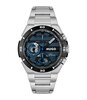 Horloge HUGO WILD Heren 1530337 Analoog Behuizing Mineraal Zwart Bracelette Milanees Zwart Clip / clasp Etanchéiteiten 5 ATM