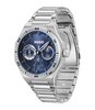 Horloge HUGO GRAIL SPORT Heren 1530400 Analoog Behuizing MINERAAL Blauw Bracelette Roestvrij staal Staal Etanchéiteiten 5BAR
