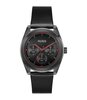 Montre HUGO WORK Homme 1530423 Analogue Cadran MINERAL Noir Bracelet Cuir Noir Etanchéité 5BAR