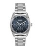 Horloge HUGO WORK Heren 1530424 Analoog Behuizing MINERAAL Blauw Bracelette Roestvrij staal Staal Etanchéiteiten 5BAR