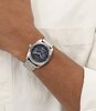 Horloge HUGO WORK Heren 1530424 Analoog Behuizing MINERAAL Blauw Bracelette Roestvrij staal Staal Etanchéiteiten 5BAR