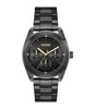 Horloge HUGO WORK Heren 1530426 Analoog Behuizing MINERAAL Zwart Bracelette Staal Zwart Etanchéiteiten 5BAR