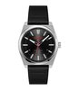 Horloge HUGO ARK Heren 1530437 Analoog Behuizing MINERAAL Zwart Bracelette Leer Zwart Etanchéiteiten 5BAR