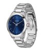 Montre HUGO SEAM Homme 1530451 Analogue Cadran MINERAL Bleu Bracelet Acier inoxydable Acier Etanchéité 3BAR
